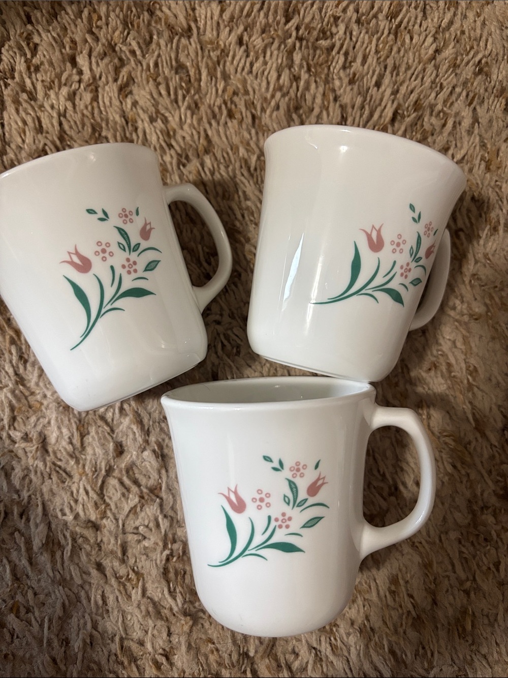 Corelle Rosemarie Mugs